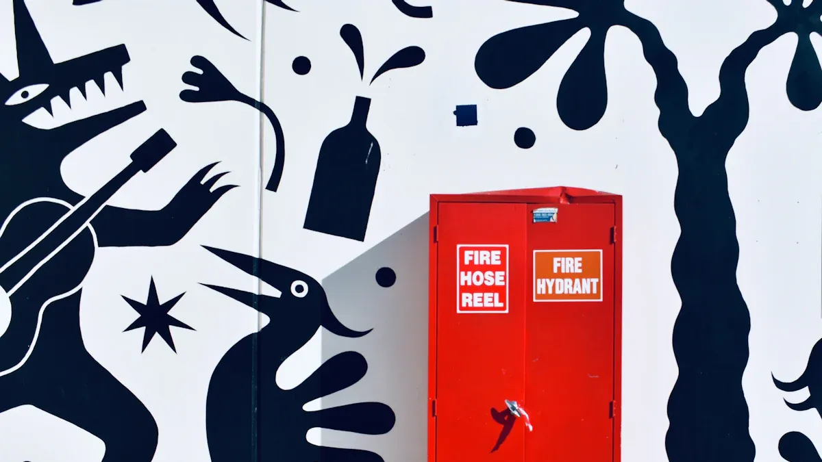 Landing Valve With Cabinet in Emergency Fire-Fighting