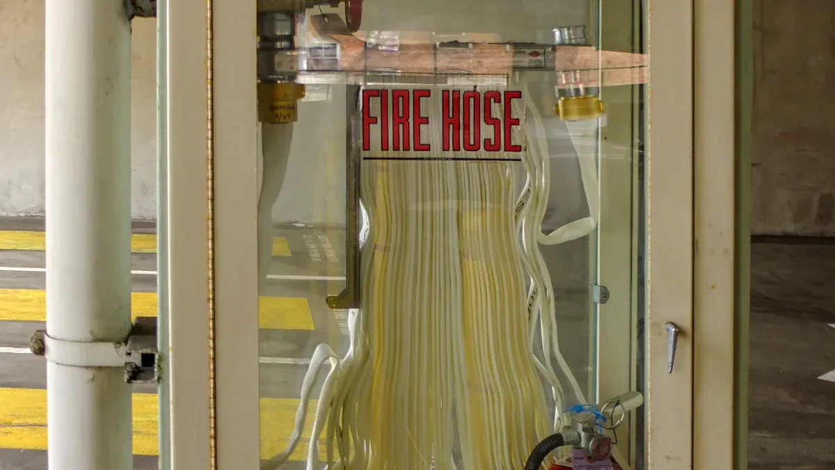 Placement and Installation of Landing Valve With Cabinet